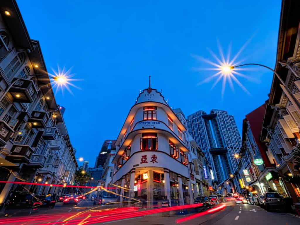 Keong Saik Road Singapore.