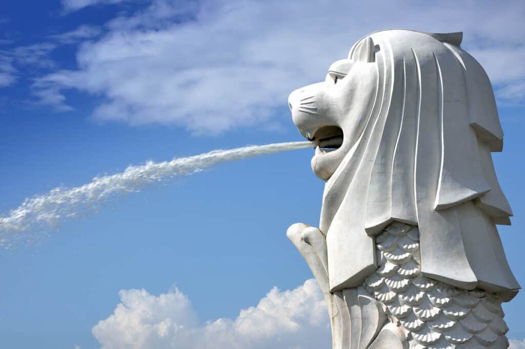 Merlion singapore.