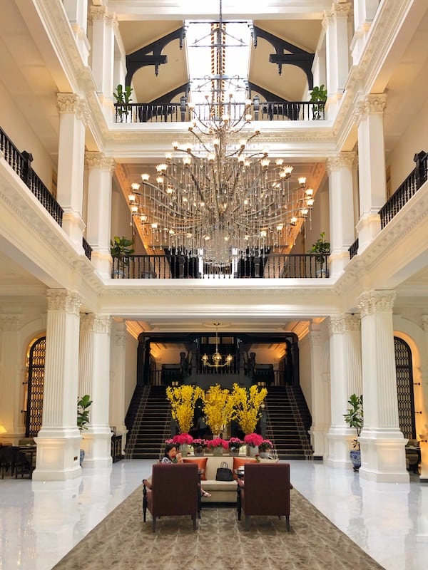 Raffles Hotel Lobby