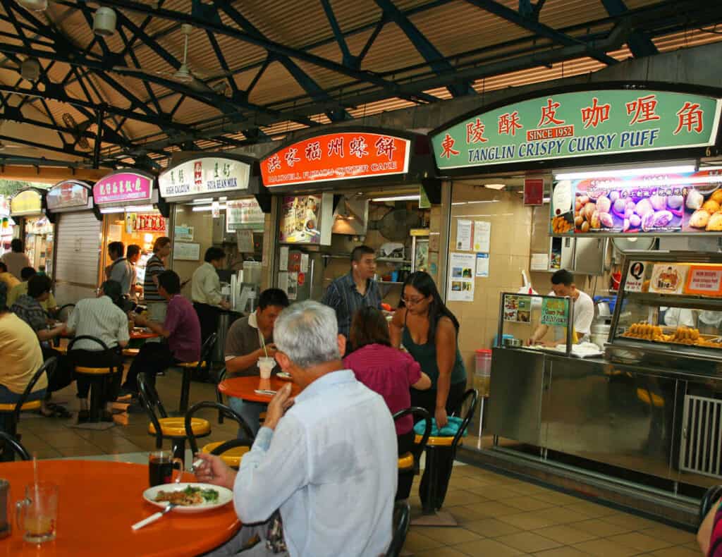 tourist hawker centre singapore