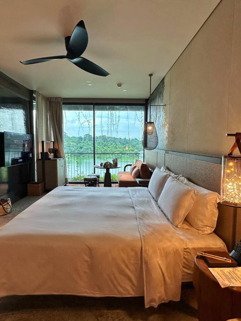 Bedroom at Mandai Rainforest Resort by Banyan Tree.