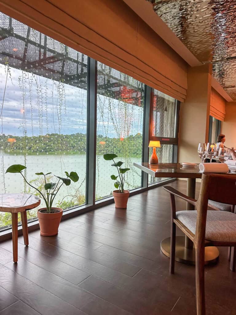 Forage restaurant at Mandai Rainforest Resort by Banyan Tree.