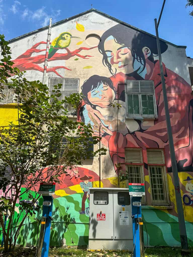Mural in Joo Chiat Singapore.