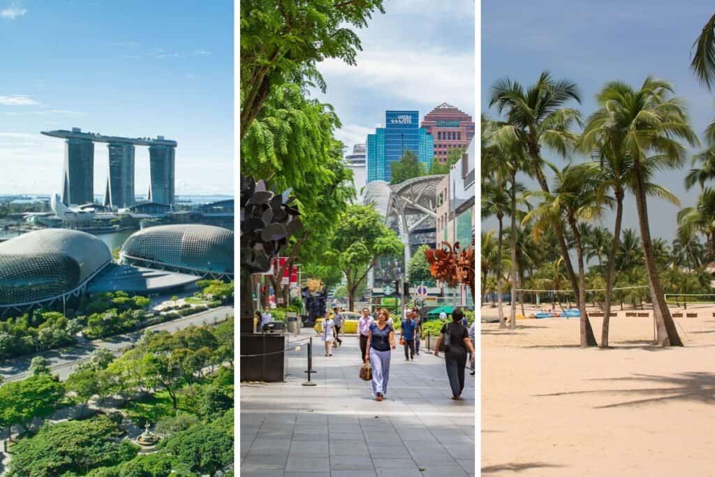 Marina Bay vs Orchard vs Sentosa.