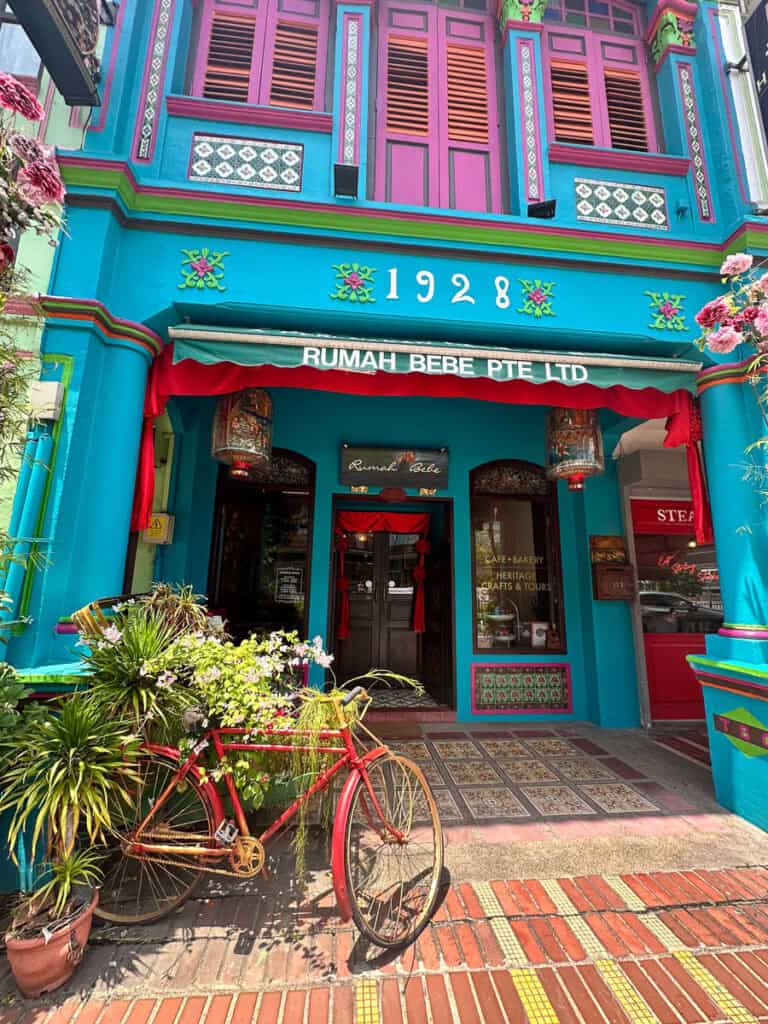 Rumah Bebe shophouse in Joo Chiat Singapore.