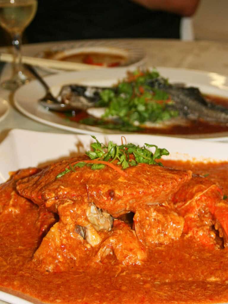 Singapore Chilli Crab.