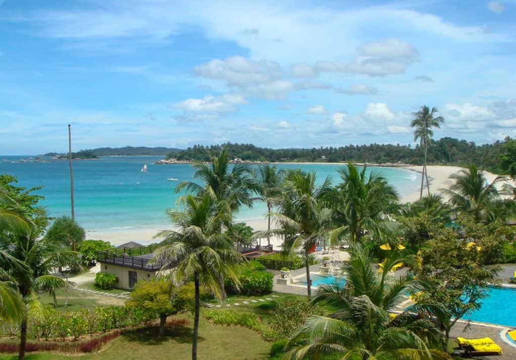 Beach on Bintan Island.