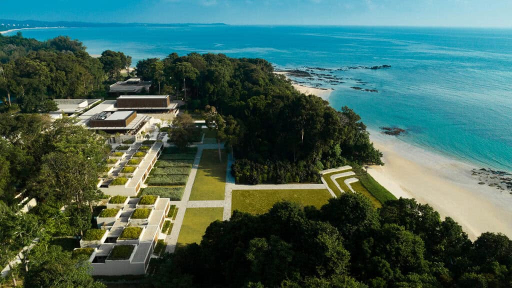 Beachfront Hotel at Desaru Coast.